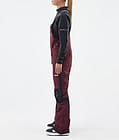 Montec Fawk W Lumilautailuhousut Naiset Burgundy/Black, Kuva 3 / 7