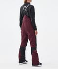 Montec Fawk W Lumilautailuhousut Naiset Burgundy/Black, Kuva 4 / 7