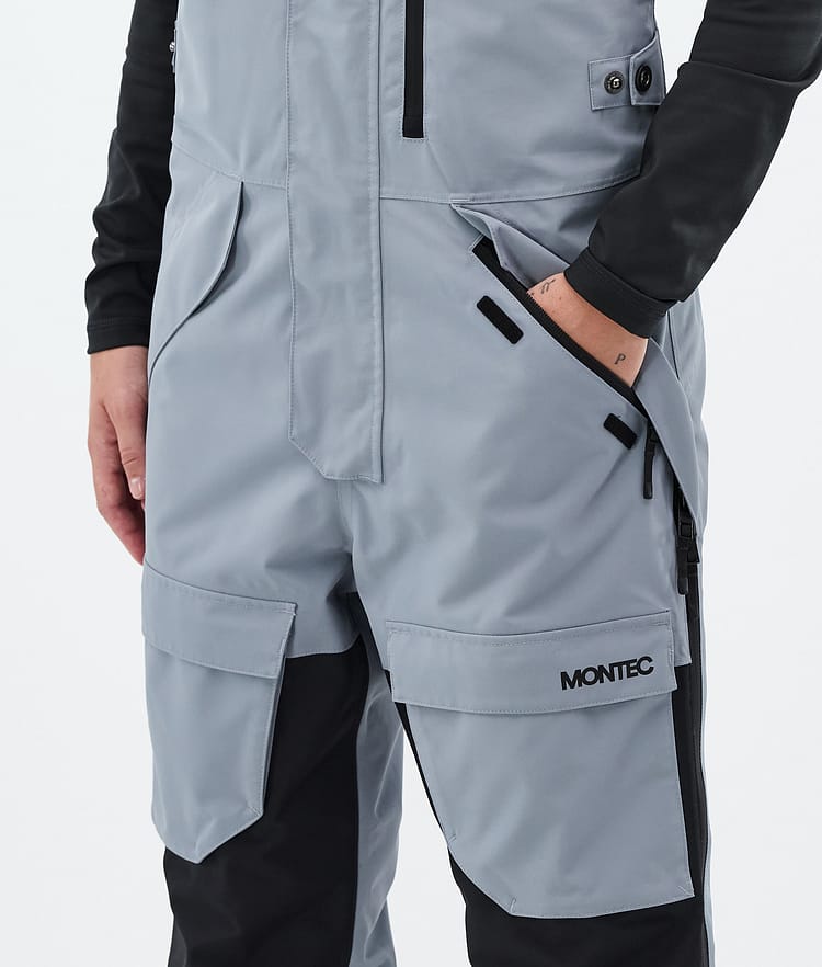 Montec Fawk W Lasketteluhousut Naiset Soft Blue/Black, Kuva 5 / 7