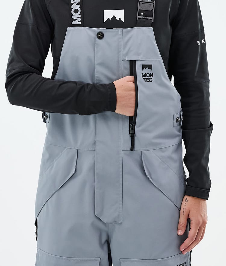 Montec Fawk W Lumilautailuhousut Naiset Soft Blue/Black Renewed, Kuva 6 / 7