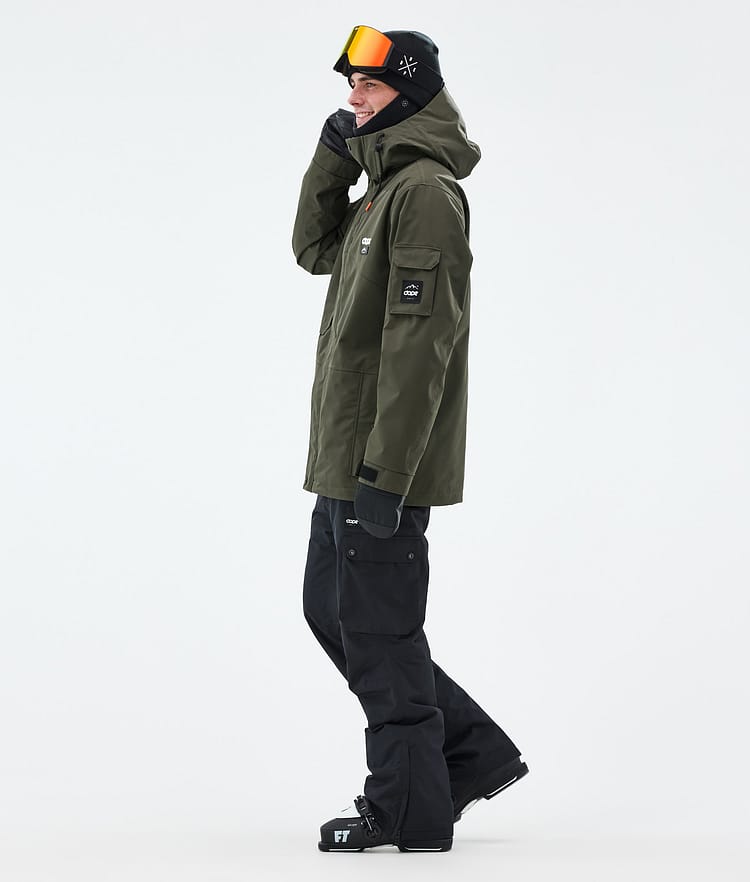 Dope Adept Laskettelutakki Miehet Olive Green, Kuva 3 / 8