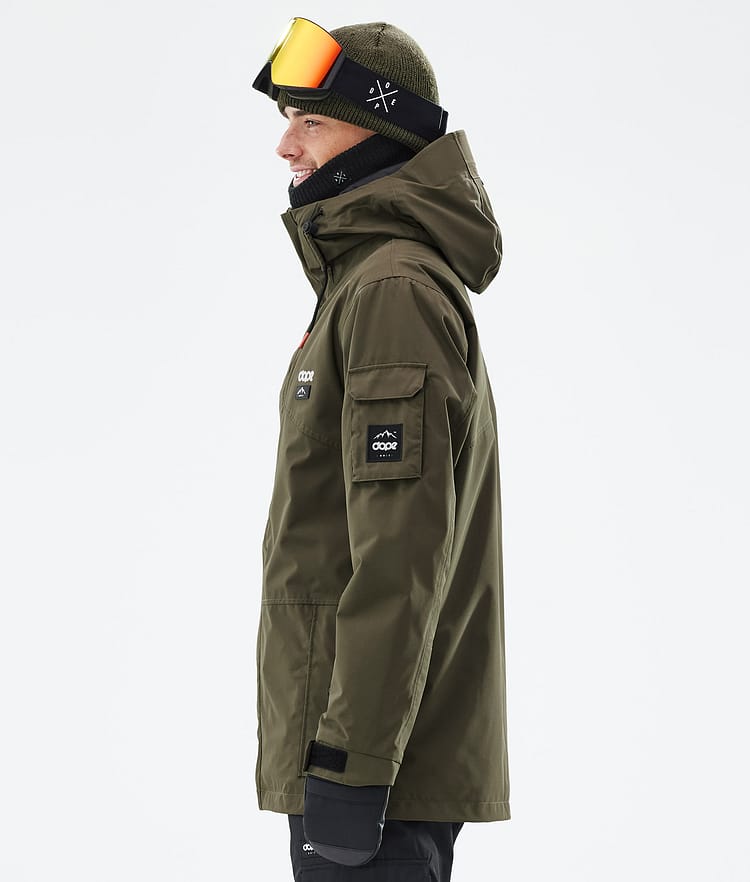 Dope Adept Laskettelutakki Miehet Olive Green