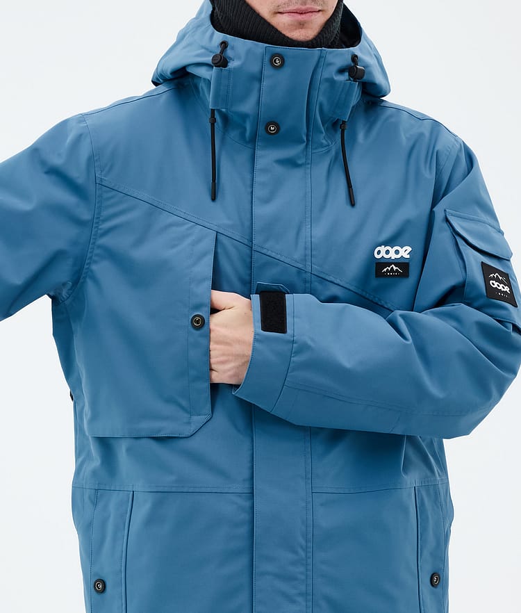 Dope Adept Lumilautailutakki Miehet Blue Steel Renewed, Kuva 9 / 10