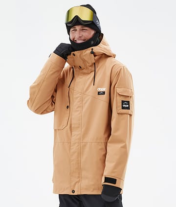 Dope Adept Lumilautailutakki Khaki Yellow