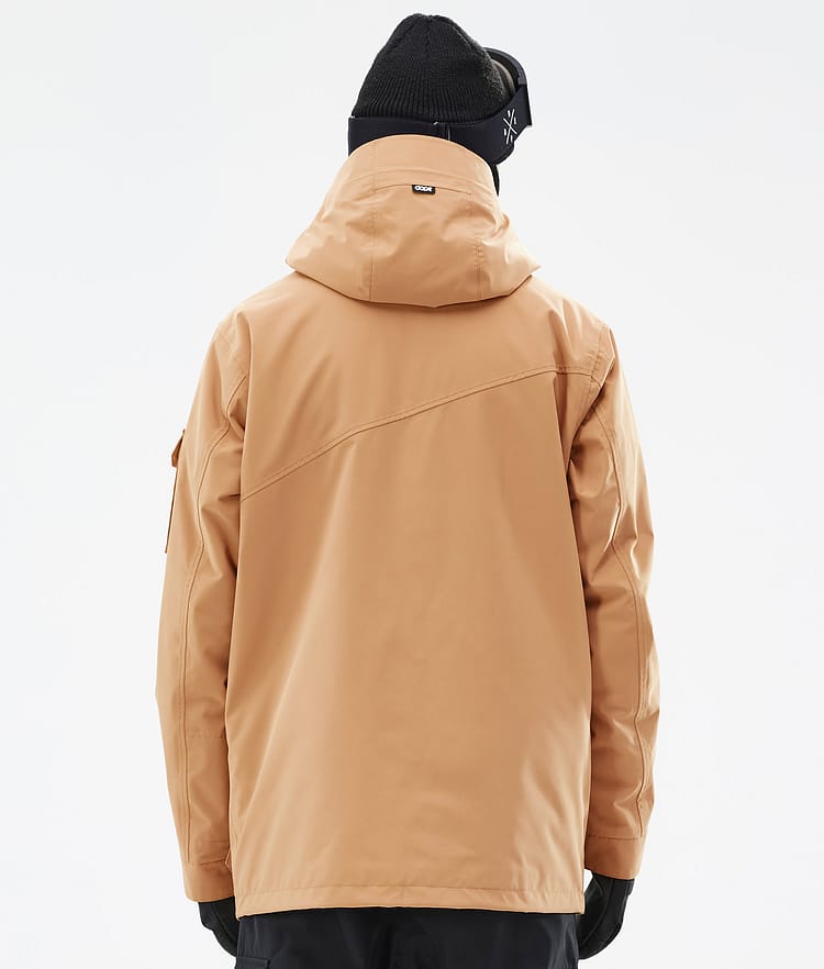 Dope Adept Laskettelutakki Miehet Khaki Yellow