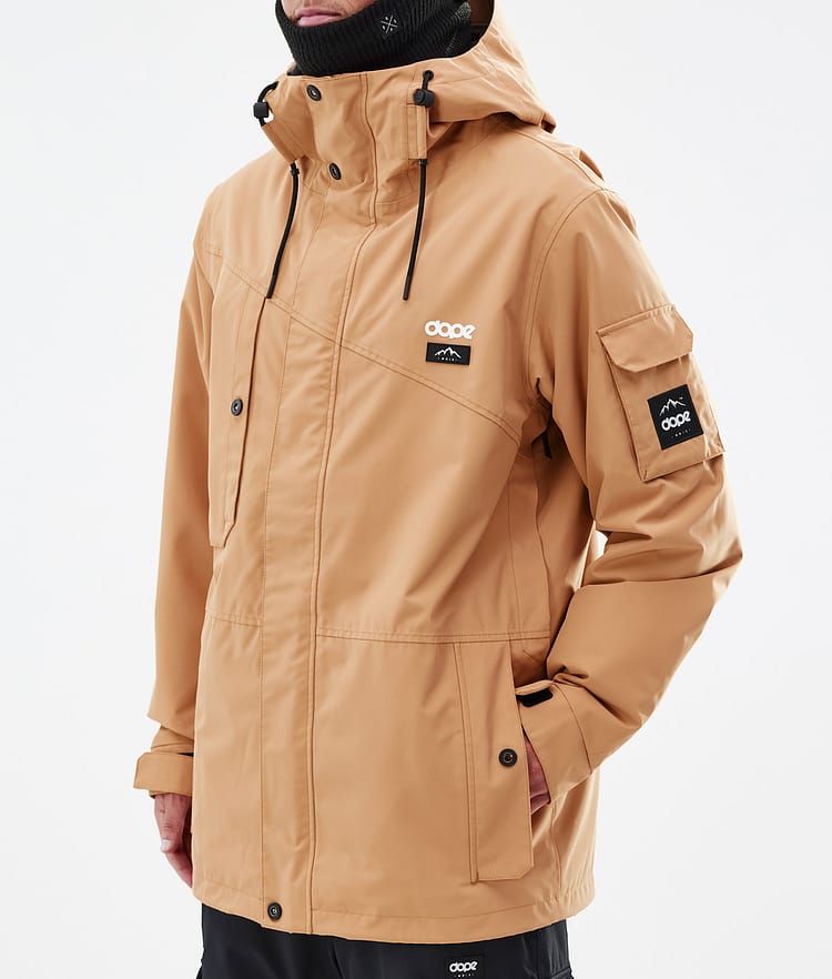 Dope Adept Laskettelutakki Miehet Khaki Yellow