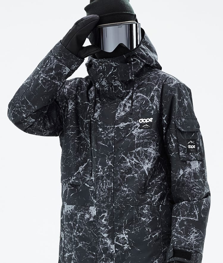 Dope Adept Lumilautailutakki Miehet Rock Black, Kuva 2 / 10