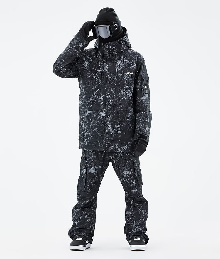 Dope Adept Lumilautailutakki Miehet Rock Black, Kuva 3 / 10