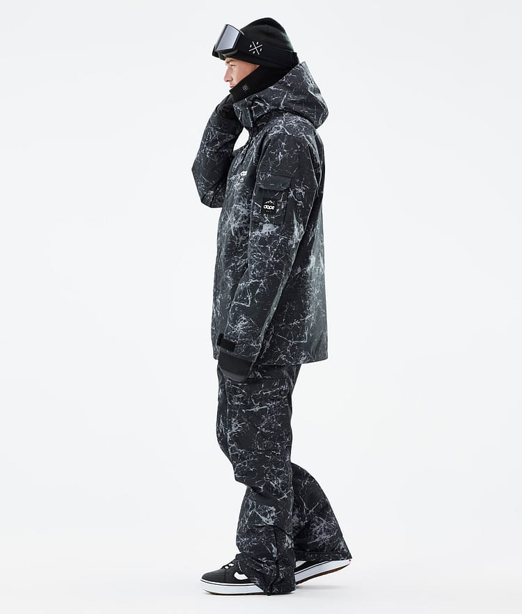 Dope Adept Lumilautailutakki Miehet Rock Black, Kuva 4 / 10