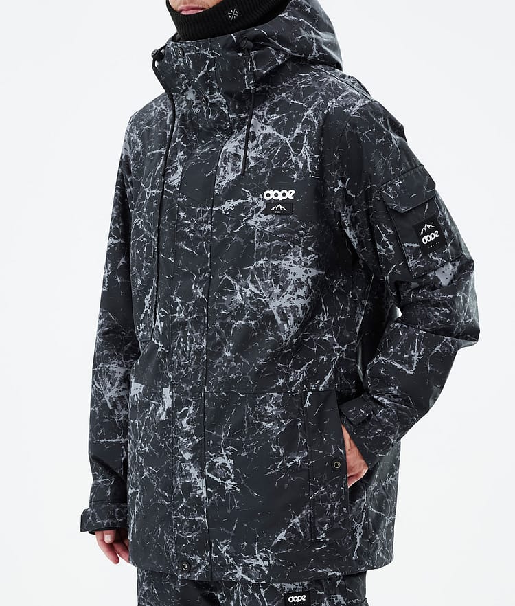 Dope Adept Lumilautailutakki Miehet Rock Black, Kuva 8 / 10