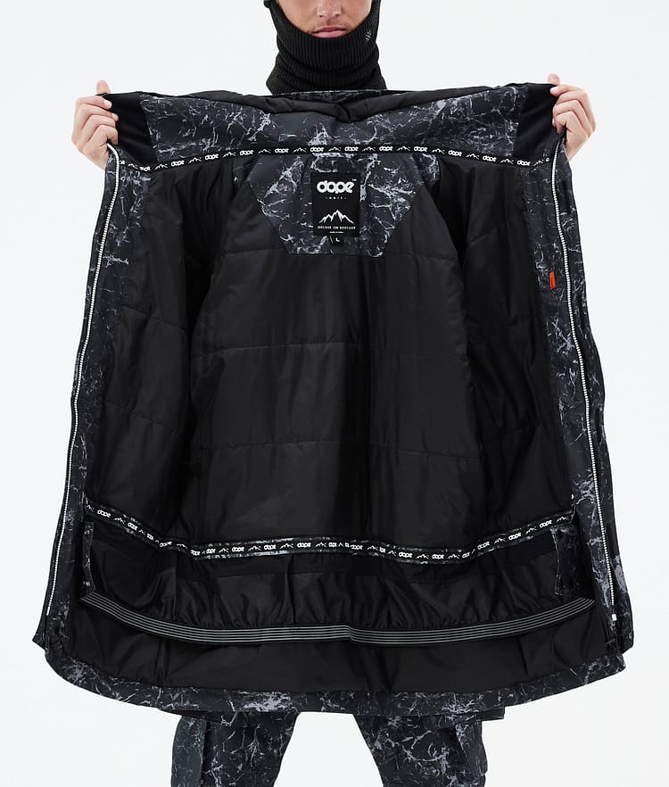 Dope Adept Lumilautailutakki Miehet Rock Black, Kuva 10 / 10