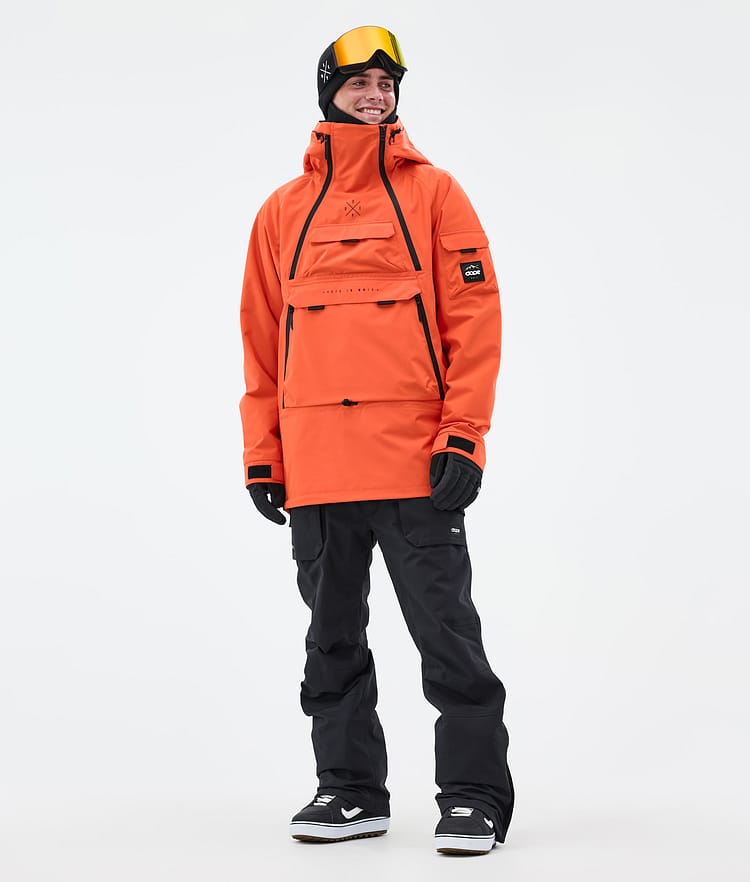 Dope Akin Lumilautailutakki Miehet Orange Renewed, Kuva 3 / 10