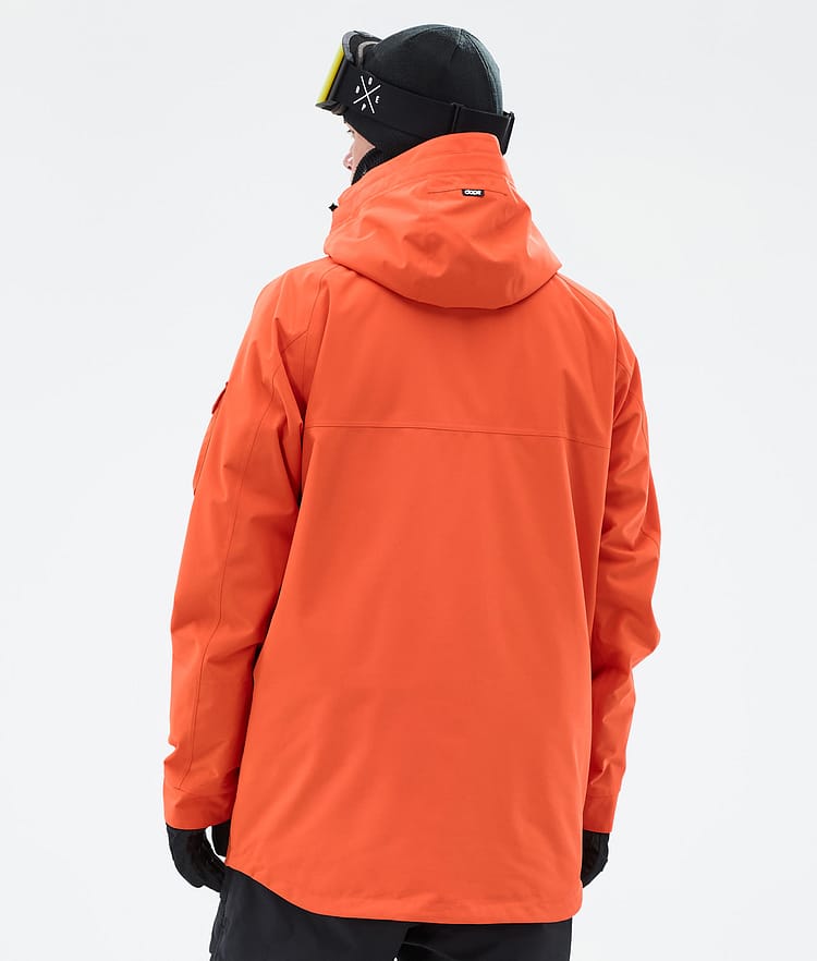 Dope Akin Lumilautailutakki Miehet Orange Renewed, Kuva 7 / 10