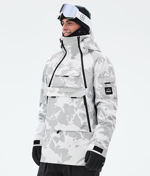Dope Akin Lumilautailutakki Miehet Grey Camo