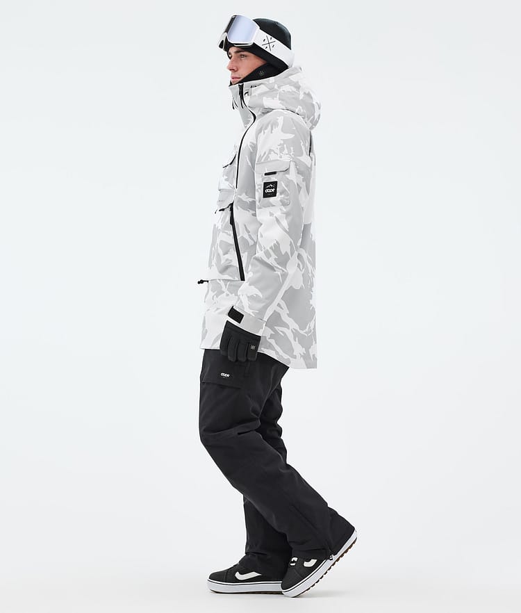 Dope Akin Lumilautailutakki Miehet Grey Camo Renewed, Kuva 4 / 10