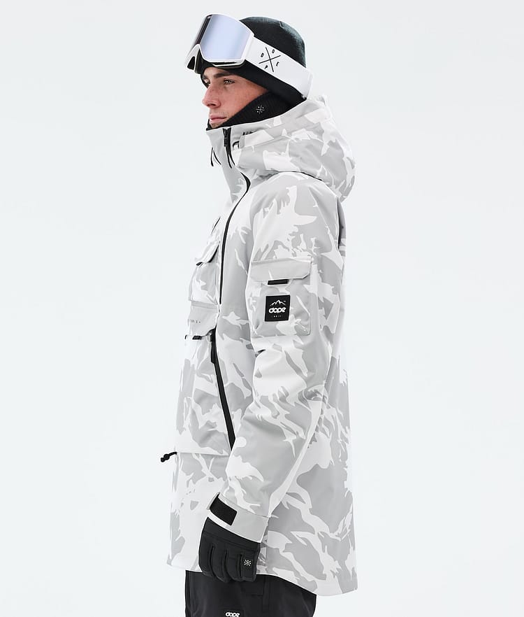 Dope Akin Lumilautailutakki Miehet Grey Camo Renewed, Kuva 6 / 10
