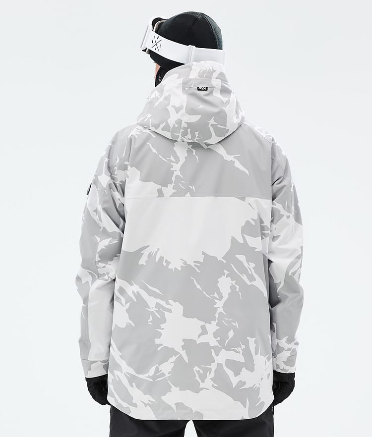 Dope Akin Lumilautailutakki Miehet Grey Camo Renewed, Kuva 7 / 10