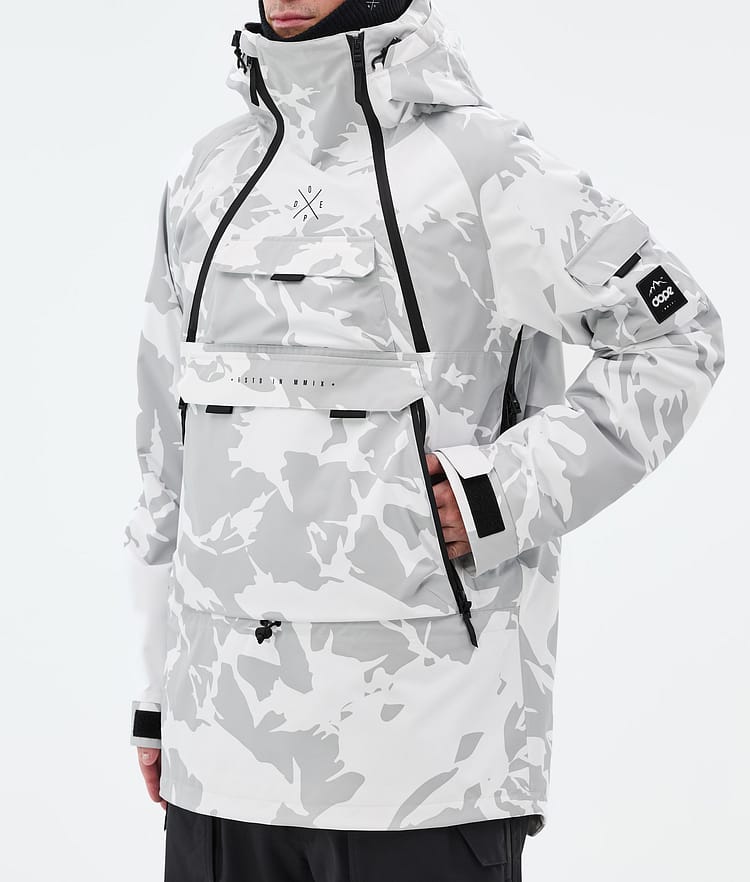 Dope Akin Lumilautailutakki Miehet Grey Camo Renewed, Kuva 8 / 10