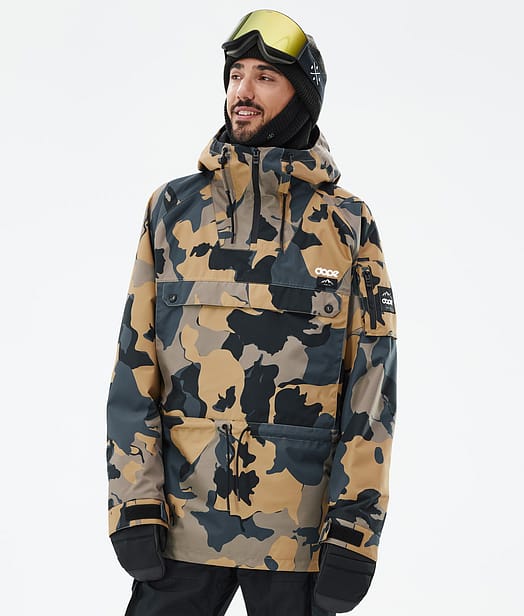 Dope Annok Laskettelutakki Miehet Walnut Camo