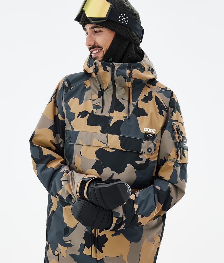 Dope Annok Laskettelutakki Miehet Walnut Camo, Kuva 2 / 9