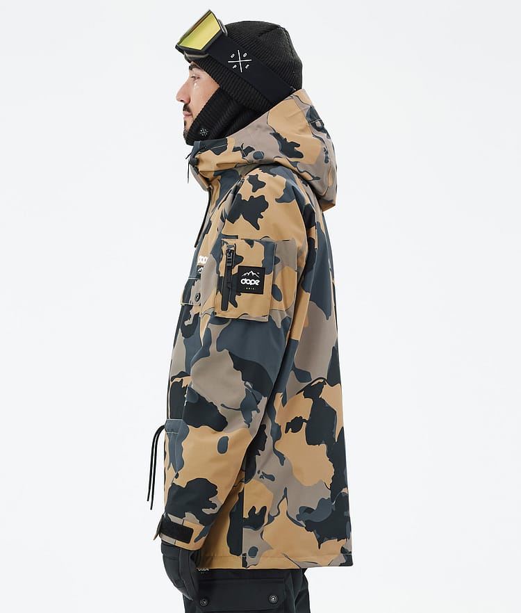 Dope Annok Laskettelutakki Miehet Walnut Camo, Kuva 6 / 9