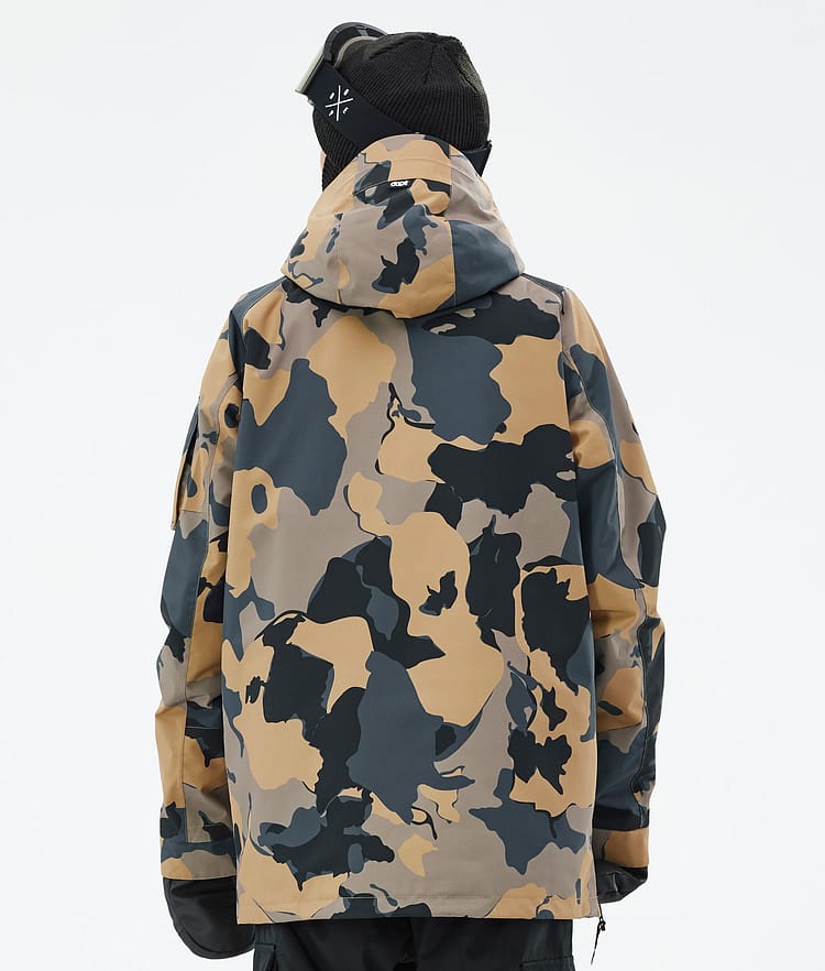 Dope Annok Laskettelutakki Miehet Walnut Camo, Kuva 7 / 9