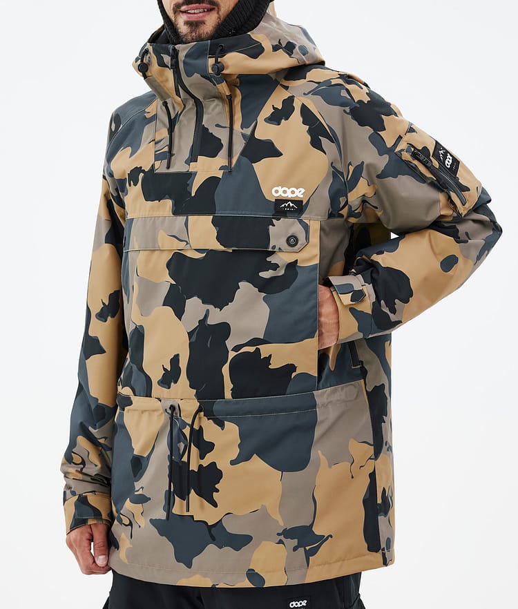 Dope Annok Laskettelutakki Miehet Walnut Camo, Kuva 8 / 9