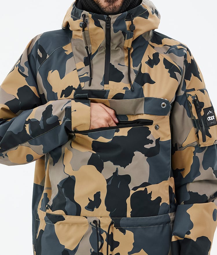 Dope Annok Laskettelutakki Miehet Walnut Camo, Kuva 9 / 9