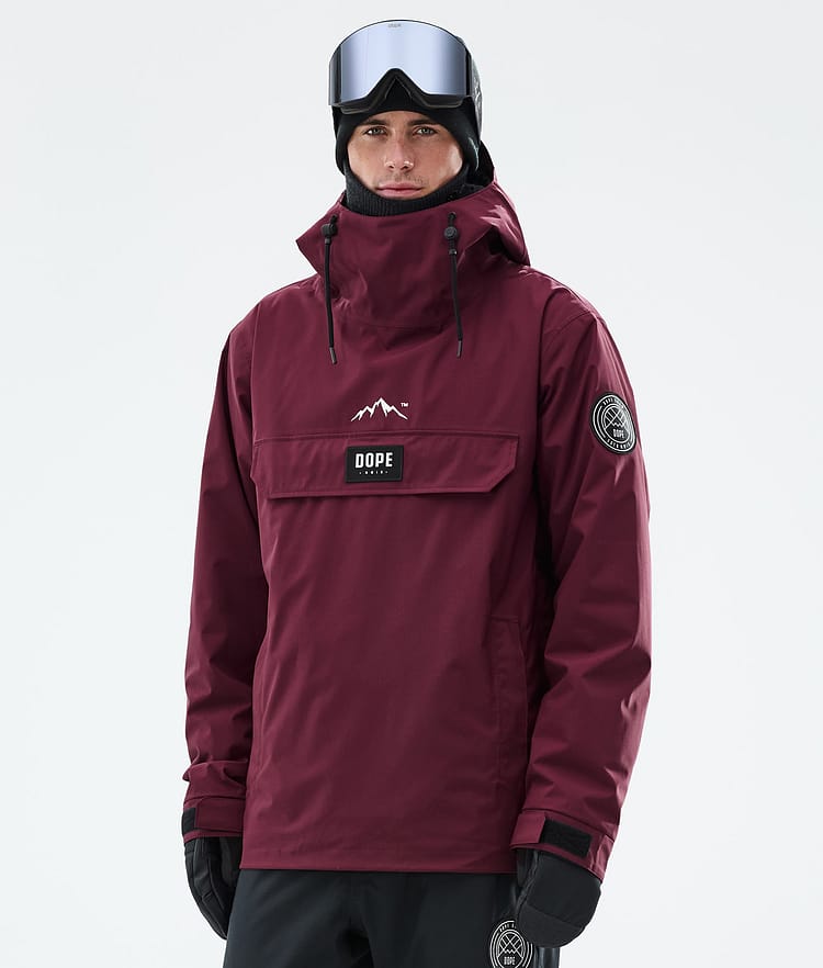 Dope Blizzard Lumilautailutakki Miehet Burgundy Renewed, Kuva 1 / 9