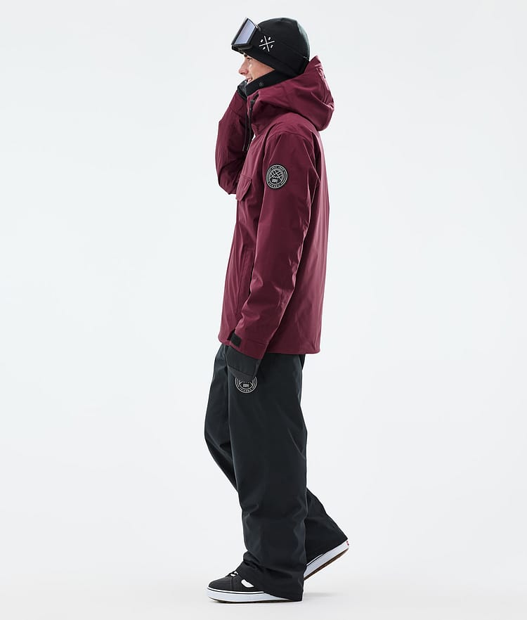Dope Blizzard Lumilautailutakki Miehet Burgundy Renewed, Kuva 4 / 9