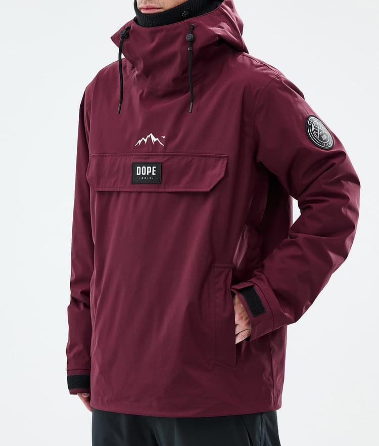 Dope Blizzard Lumilautailutakki Miehet Burgundy Renewed, Kuva 8 / 9