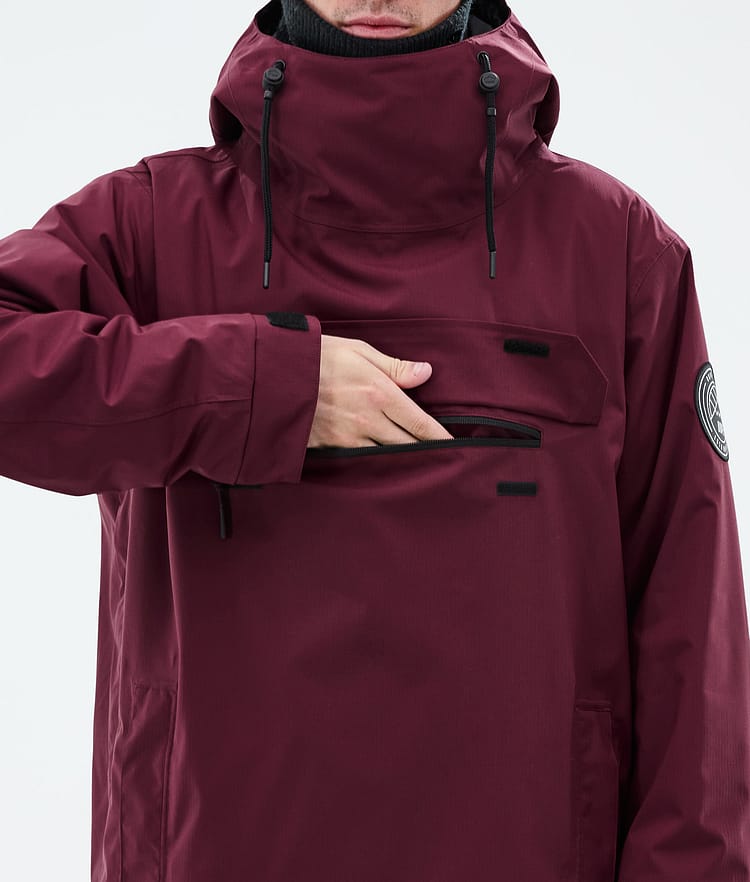 Dope Blizzard Lumilautailutakki Miehet Burgundy Renewed, Kuva 9 / 9