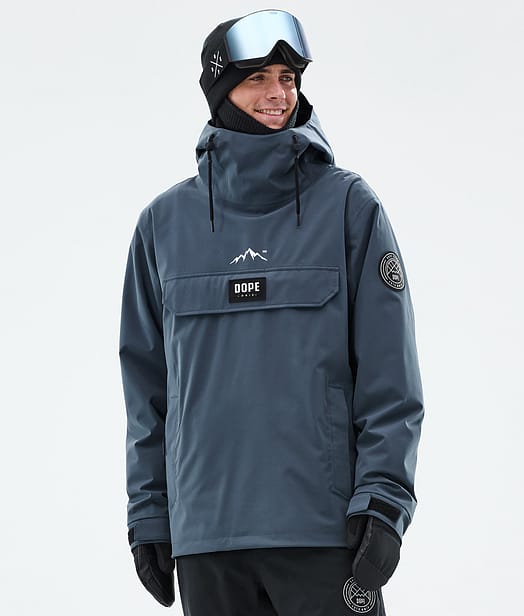 Dope Blizzard Lumilautailutakki Miehet Metal Blue