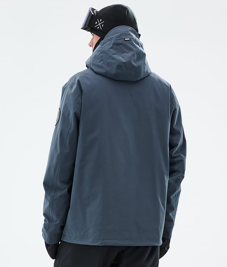 Dope Blizzard Lumilautailutakki Miehet Metal Blue Renewed, Kuva 7 / 9