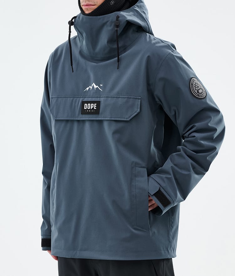 Dope Blizzard Lumilautailutakki Miehet Metal Blue, Kuva 7 / 8