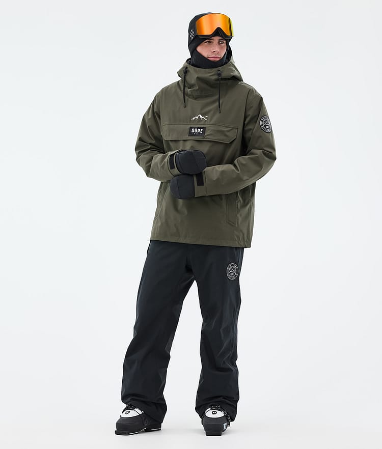 Dope Blizzard Laskettelutakki Miehet Olive Green, Kuva 2 / 8