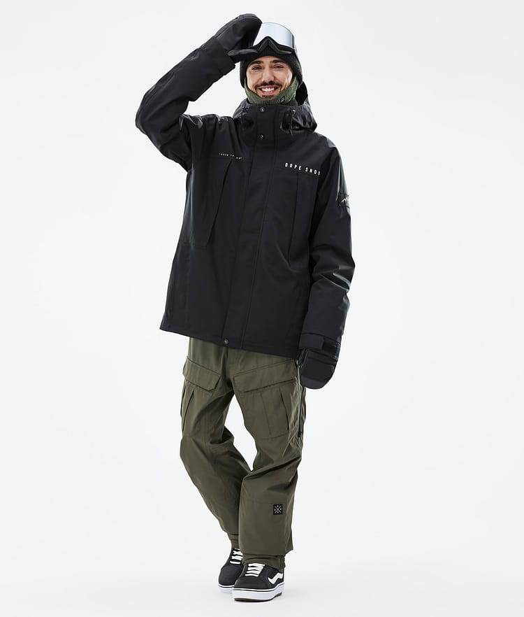 Dope Ranger Lumilautailutakki Miehet Black, Image 3 of 10