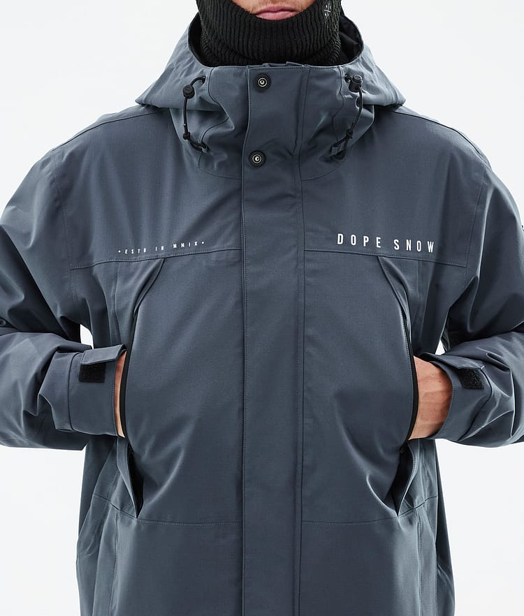 Dope Ranger Laskettelutakki Miehet Metal Blue, Image 9 of 10
