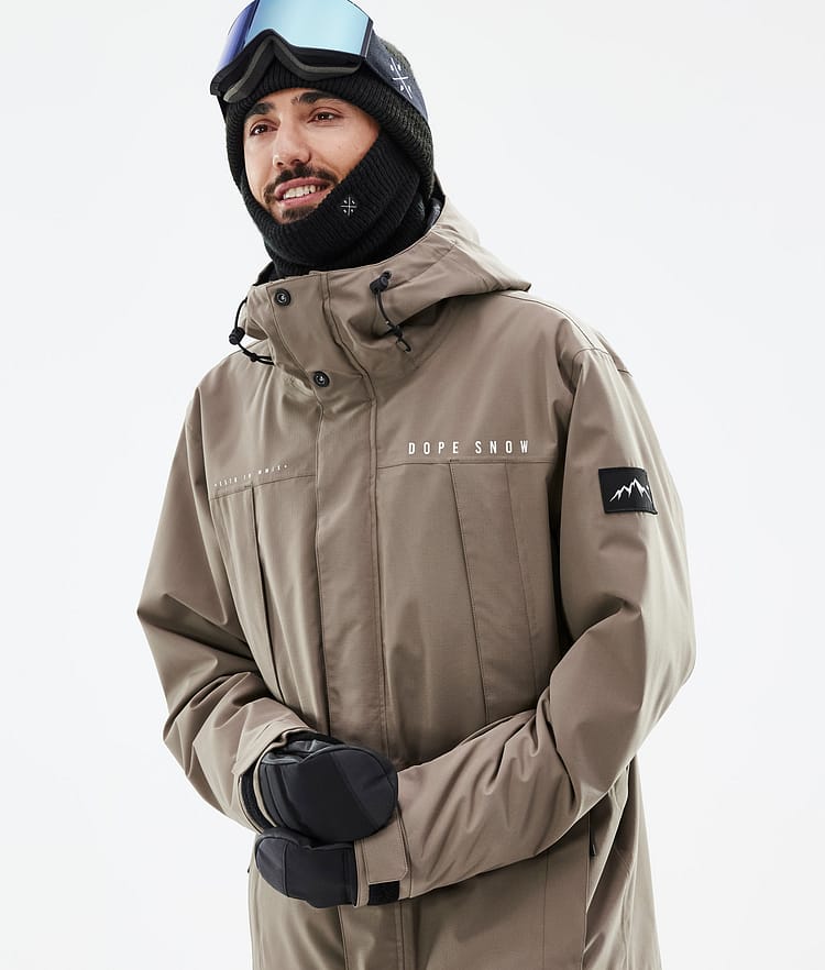 Dope Ranger Lumilautailutakki Miehet Walnut, Image 2 of 10