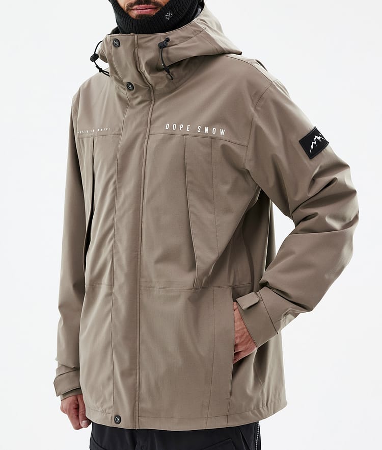 Dope Ranger Lumilautailutakki Miehet Walnut, Image 8 of 10