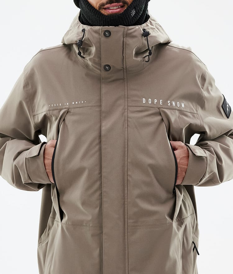 Dope Ranger Laskettelutakki Miehet Walnut, Image 9 of 10
