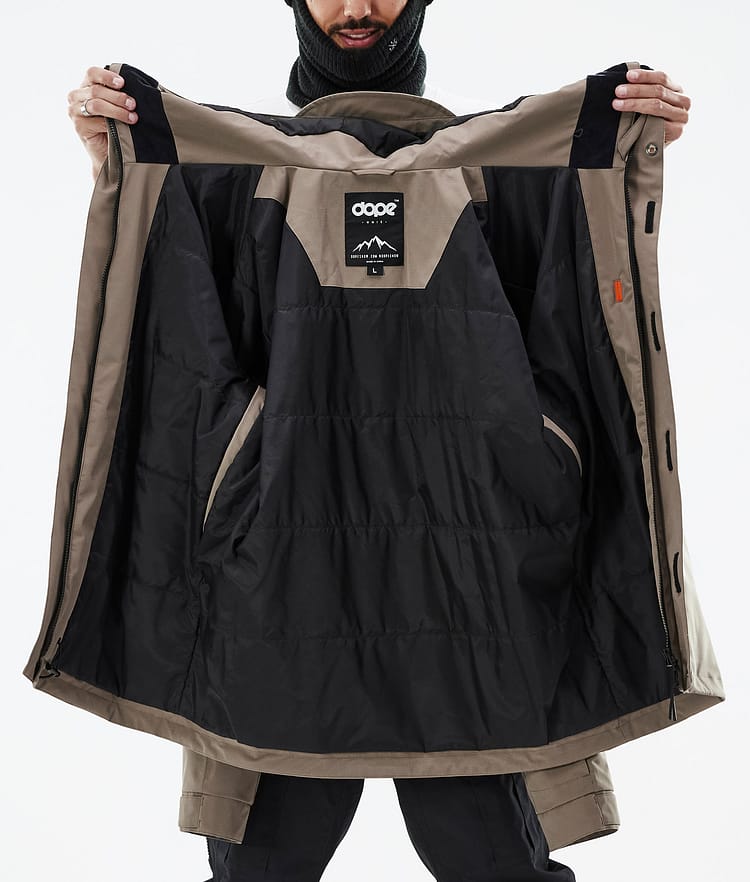 Dope Ranger Laskettelutakki Miehet Walnut, Image 10 of 10