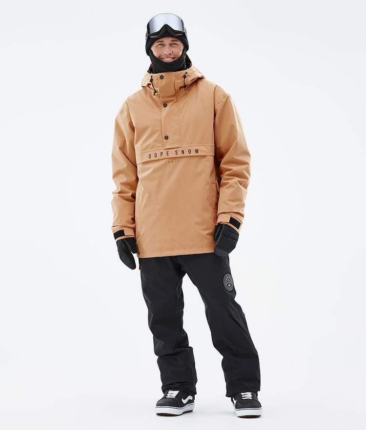 Dope Legacy Lumilautailutakki Miehet Khaki Yellow, Kuva 3 / 9