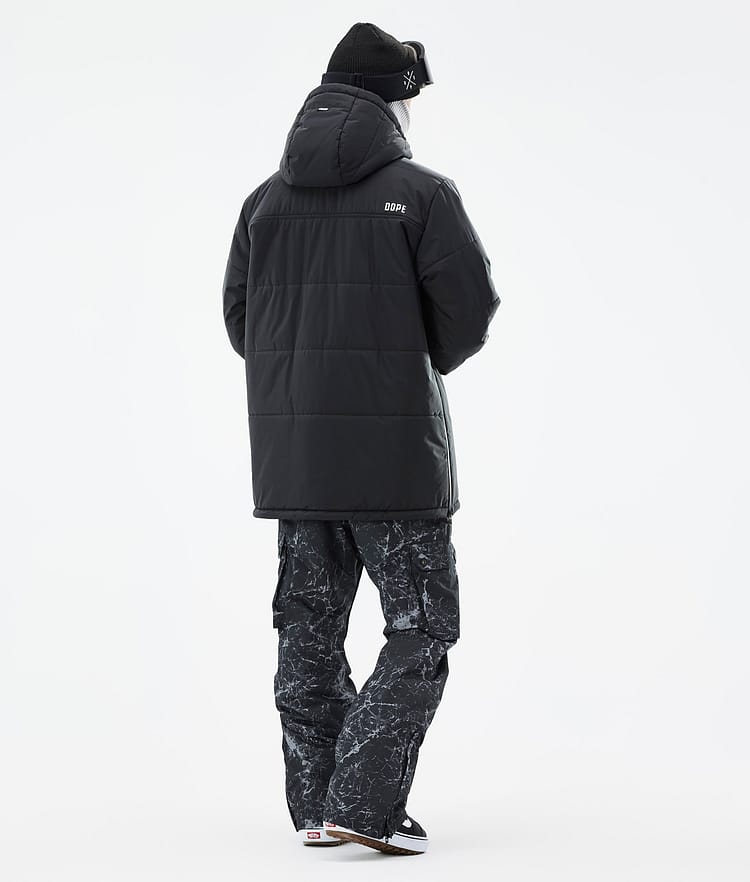 Dope Puffer Lumilautailutakki Miehet Black, Image 5 of 9