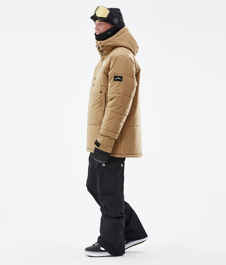 Dope Puffer Lumilautailutakki Miehet Gold, Image 4 of 9