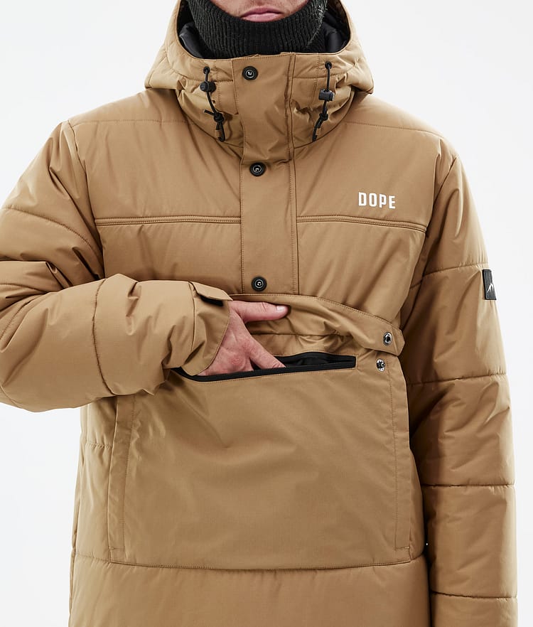 Dope Puffer Lumilautailutakki Miehet Gold, Image 9 of 9