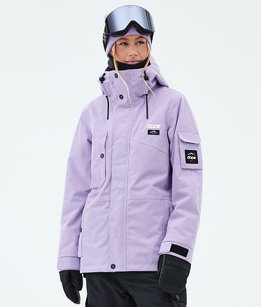 Dope Adept W Lumilautailutakki Naiset Faded Violet