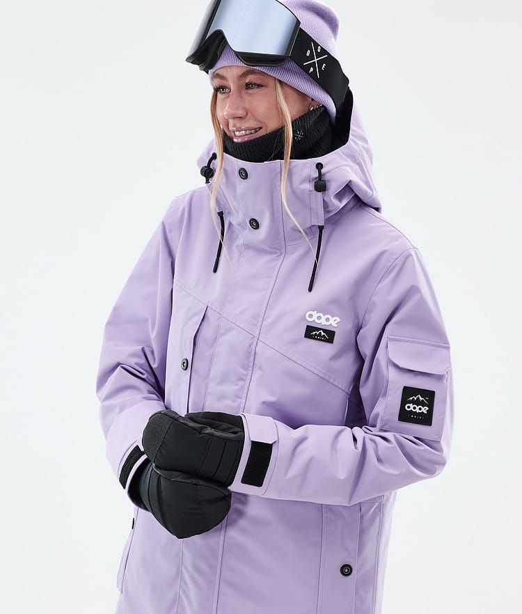 Dope Adept W Lumilautailutakki Naiset Faded Violet Renewed, Kuva 2 / 10