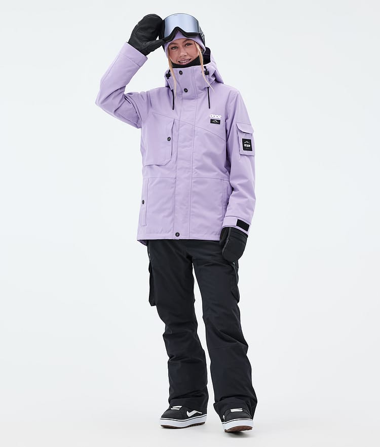 Dope Adept W Lumilautailutakki Naiset Faded Violet Renewed, Kuva 3 / 10