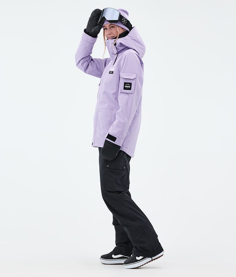 Dope Adept W Lumilautailutakki Naiset Faded Violet Renewed, Kuva 4 / 10